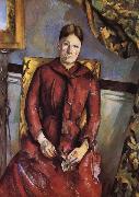 Paul Cezanne Mrs Cezanne Germany oil painting artist